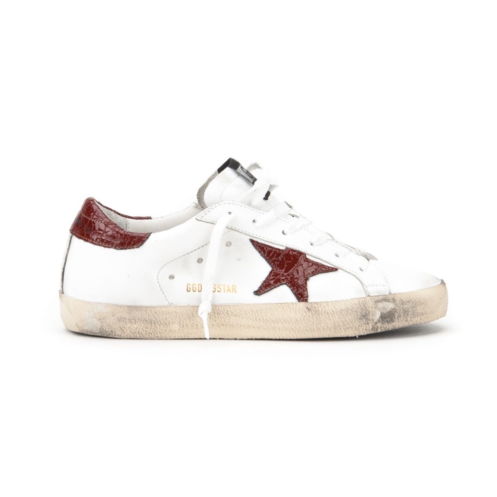 Golden Goose superstar low top sneakers w/ box